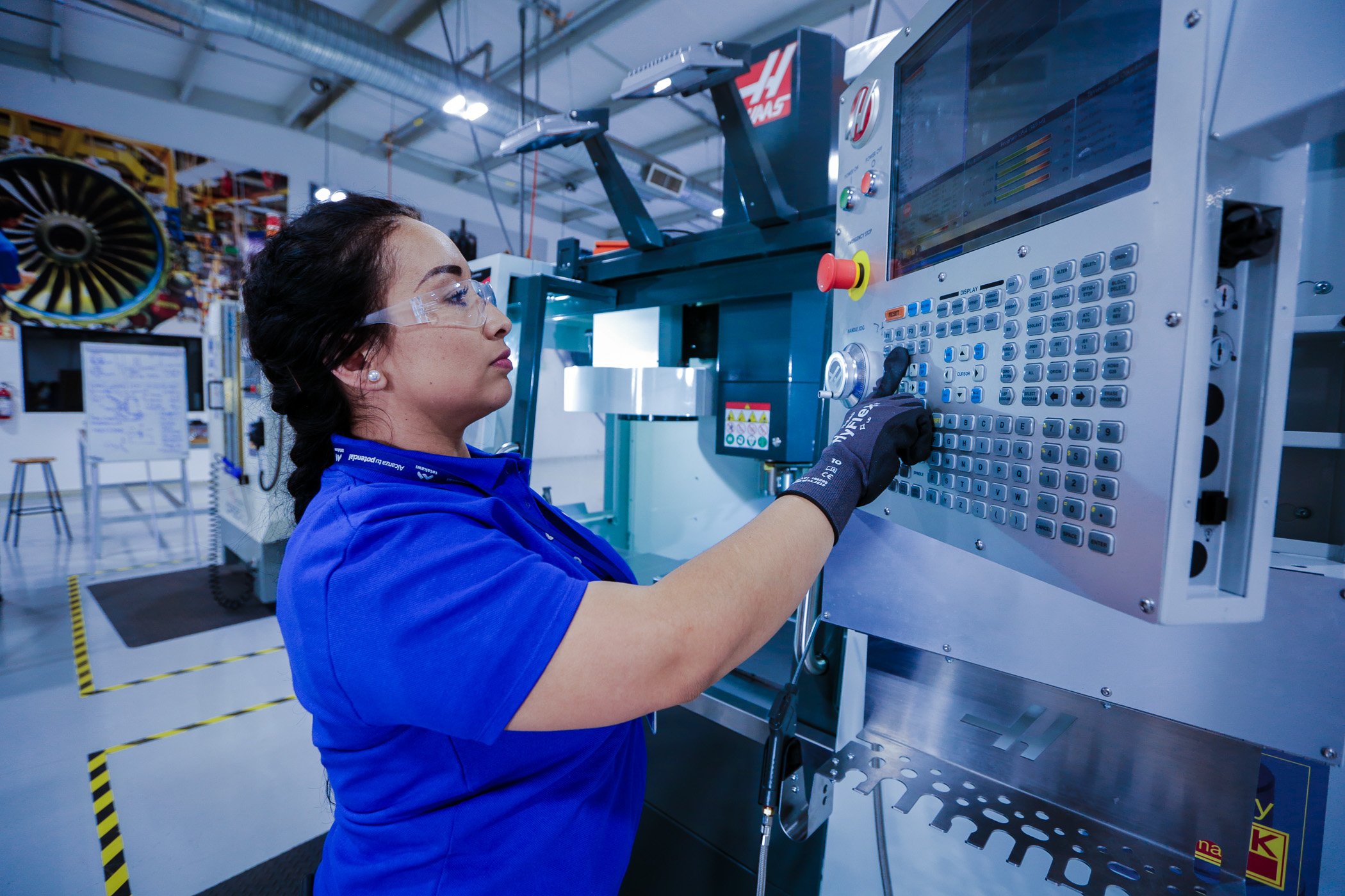 Aerospace Components being manufactured in Mexico