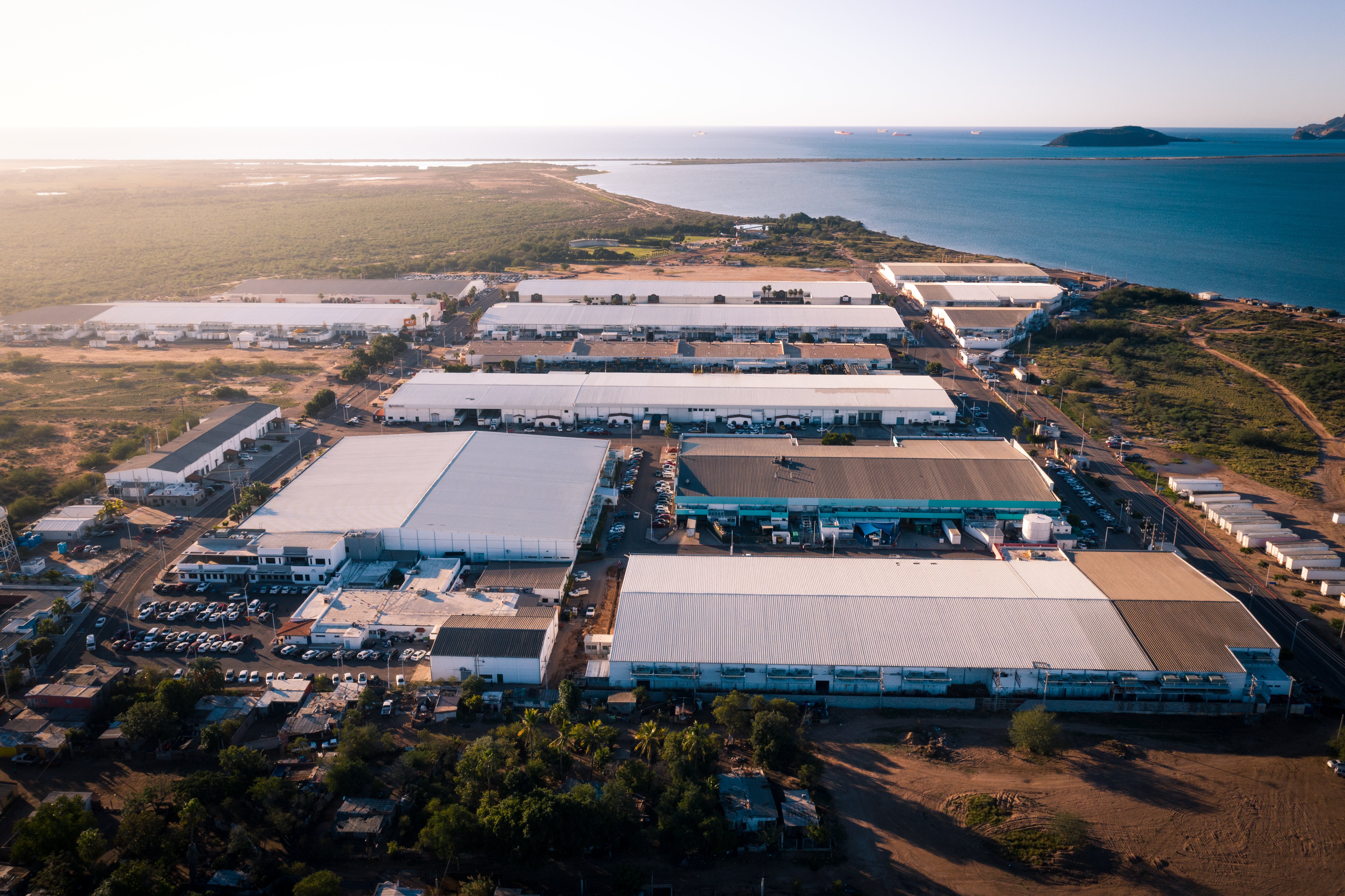 Bella Vista Industrial Park in Empalme, Mexico home to maquiladoras across all industries