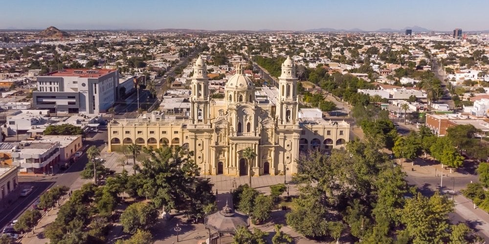 Hermosillo, Sonora where many manufacturing companies are located